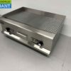 RVS Grillplaat Bakplaat Geribbelde bakplaat 75 cm 400V Horeca - Afbeelding 3