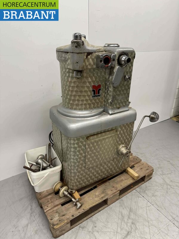 RVS Bohmer vulbus stopbus worstvuller met portioneer 20 ltr 400V Slagerij Horeca - Afbeelding 2