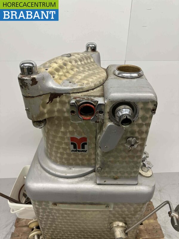 RVS Bohmer vulbus stopbus worstvuller met portioneer 20 ltr 400V Slagerij Horeca - Afbeelding 4