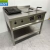 RVS Rubbens Dubbele Friteuse Frituur 2 x 10 liter met vapogrill watergrill 400V 102 cm Horeca - Afbeelding 4