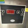 RVS Rubbens Dubbele Friteuse Frituur 2 x 10 liter met vapogrill watergrill 400V 102 cm Horeca - Afbeelding 6