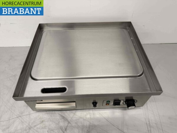 RVS Grillplaat Bakplaat 55 cm 230V Horeca - Afbeelding 2
