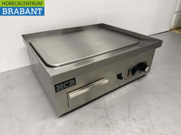 RVS Grillplaat Bakplaat 55 cm 230V Horeca - Afbeelding 3