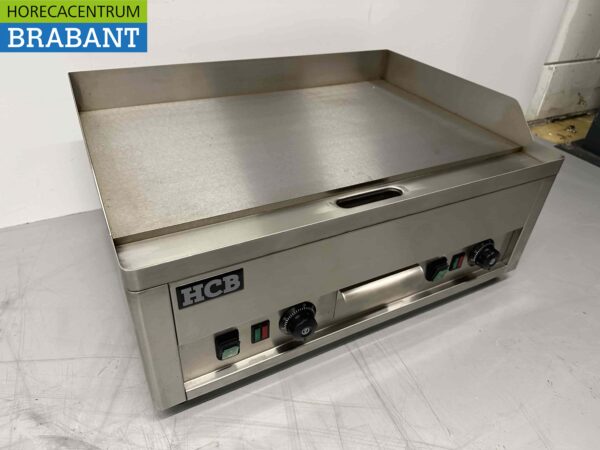 RVS Grillplaat Bakplaat Gladde bakplaat 66 cm 400V Horeca - Afbeelding 4