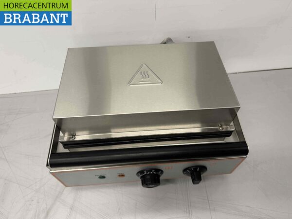 RVS Wafelijzer Luikse wafels 230V Horeca - Afbeelding 2
