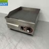 RVS Grillplaat Bakplaat Geribbeld 36 cm 230V Horeca - Afbeelding 3