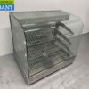 RVS Warmhoudvitrine Warmtevitrine 65 cm 230V Horeca - Afbeelding 2