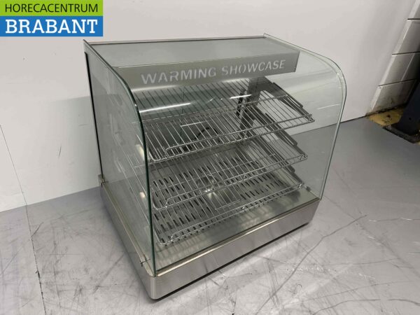 RVS Warmhoudvitrine Warmtevitrine 65 cm 230V Horeca - Afbeelding 2