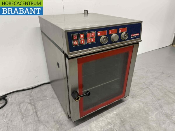 RVS Eloma combisteamer steamer oven 6 x 2/3 GN 380V Horeca - Afbeelding 2