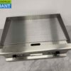 RVS Grillplaat Bakplaat Gladde bakplaat 75 cm 400V Horeca - Afbeelding 4