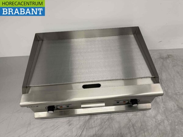 RVS Grillplaat Bakplaat Gladde bakplaat 75 cm 400V Horeca - Afbeelding 4