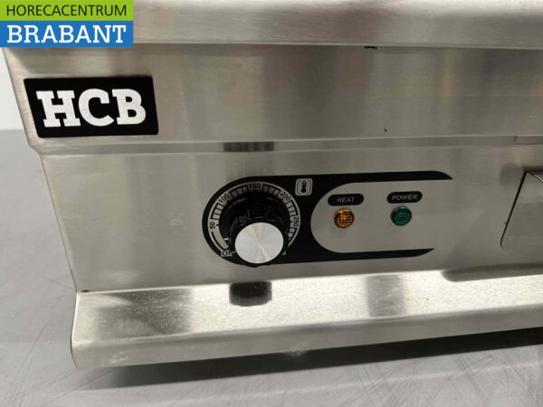 RVS Grillplaat Bakplaat Gladde bakplaat 75 cm 400V Horeca - Afbeelding 5