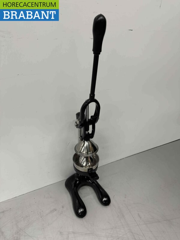 Zwarte handmatige fruitpers sinaasappelpers citruspers Horeca - Afbeelding 3