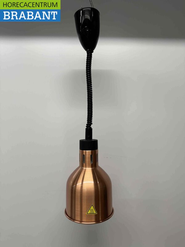 Warmtelamp Warmhoudlamp Brons 175 mm 250 watt 230V Horeca