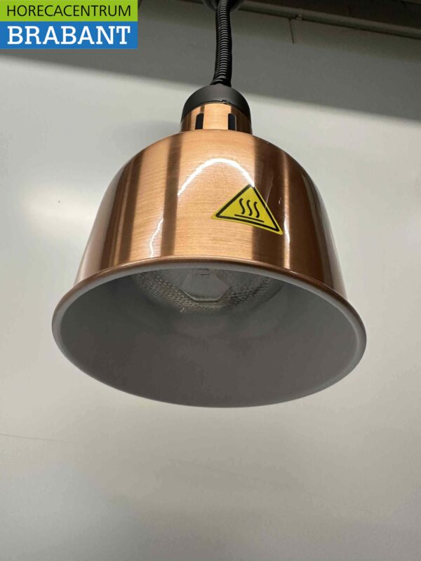Warmtelamp Warmhoudlamp Brons 175 mm 250 watt 230V Horeca - Afbeelding 2