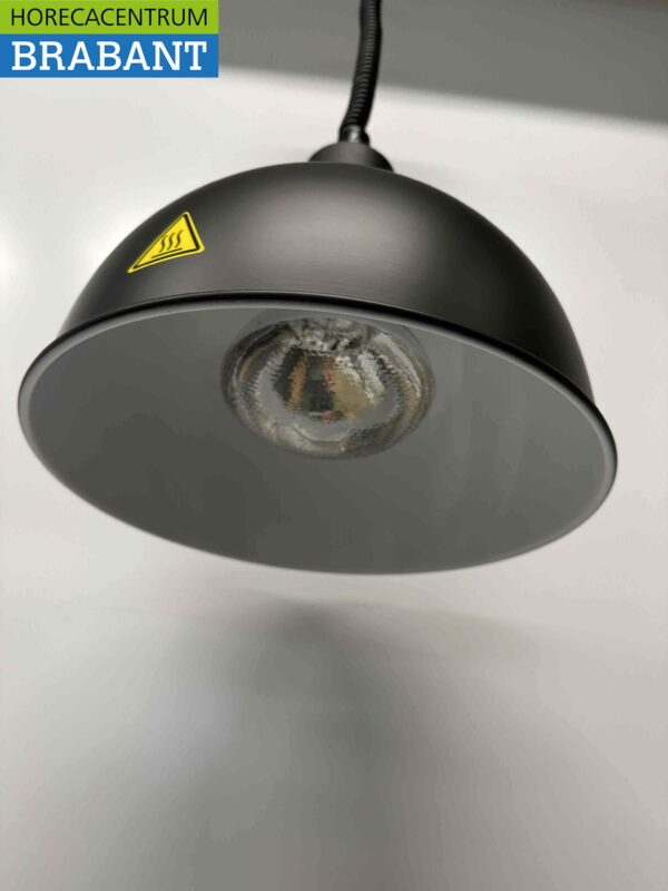 Warmtelamp Warmhoudlamp Half rond 290 mm 250 watt 230V Horeca - Afbeelding 2