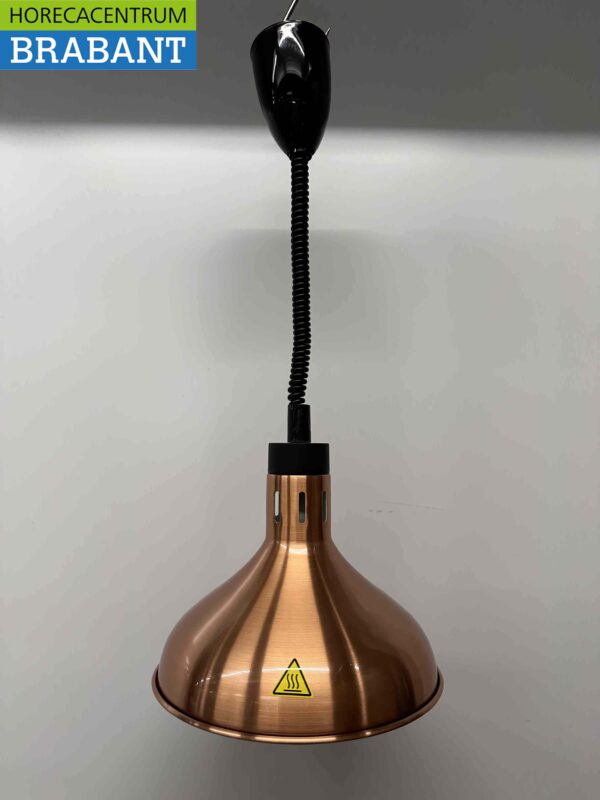 HCB Warmtelamp Warmhoudlamp Brons 290 mm 250 watt 230V Horeca