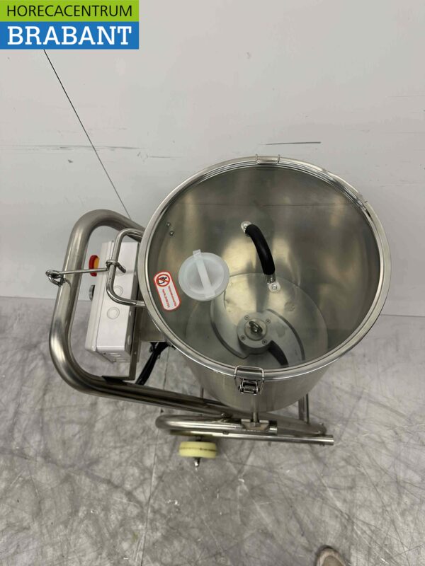 RVS Cutter / Keukenmachine / Groentecutter 30 liter 230V Horeca - Afbeelding 3