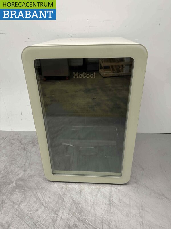Retro Glasdeurkoeling Koelkast Drankkoelkast Glazen deur Vriesvak 112 liter 230V Horeca