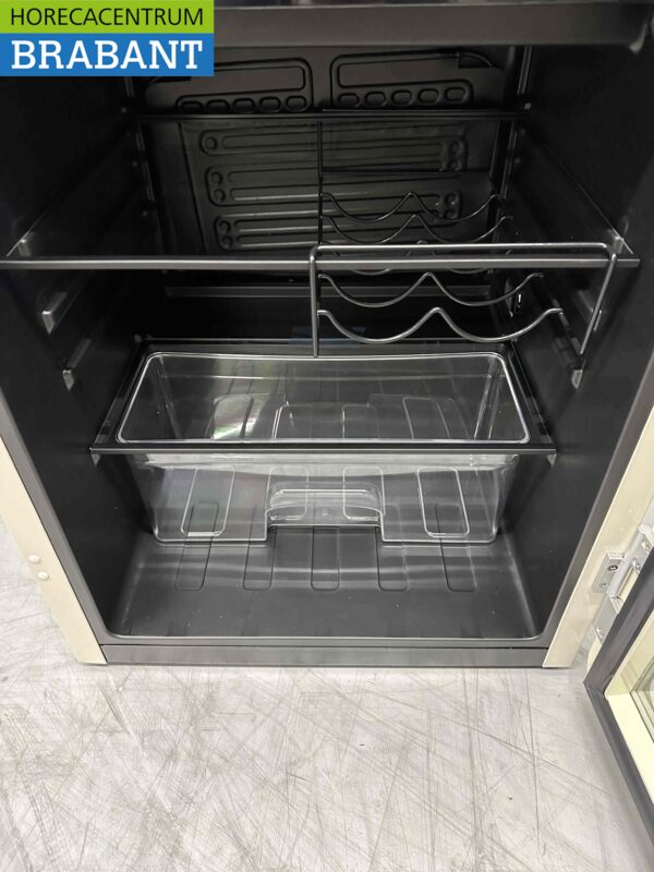 Retro Glasdeurkoeling Koelkast Drankkoelkast Glazen deur Vriesvak 112 liter 230V Horeca - Afbeelding 6