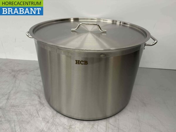 RVS Soeppan Kookpan Pan Inductie 60 x 40 cm 113 liter Horeca