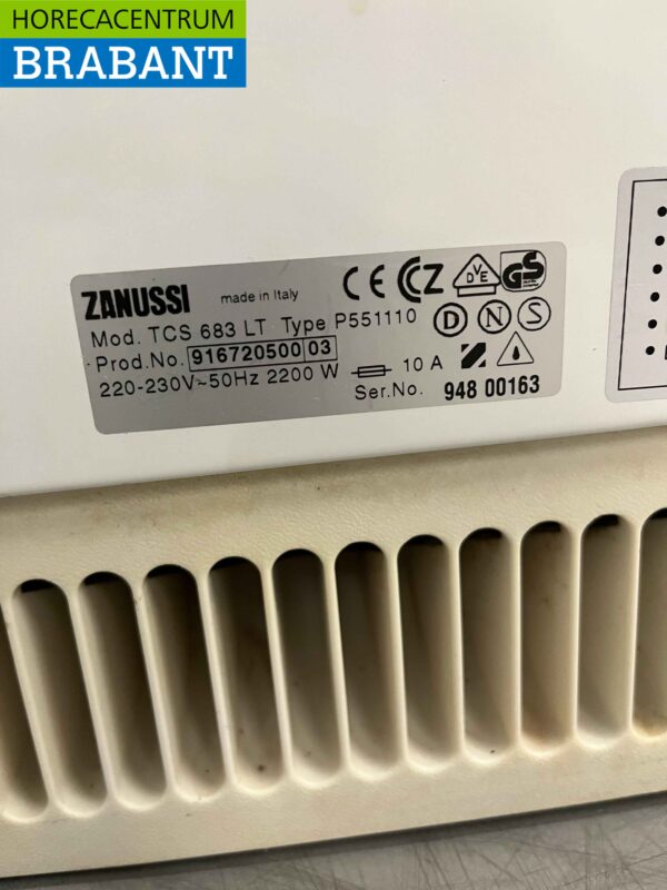 Zanussi TCS683LT Wasdroger Droger 6 kg 230V Horeca - Afbeelding 6