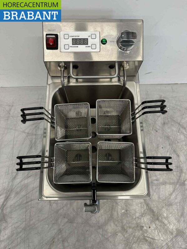 RVS Buffalo pastakoker digitaal 8 liter 230V Horeca - Afbeelding 6