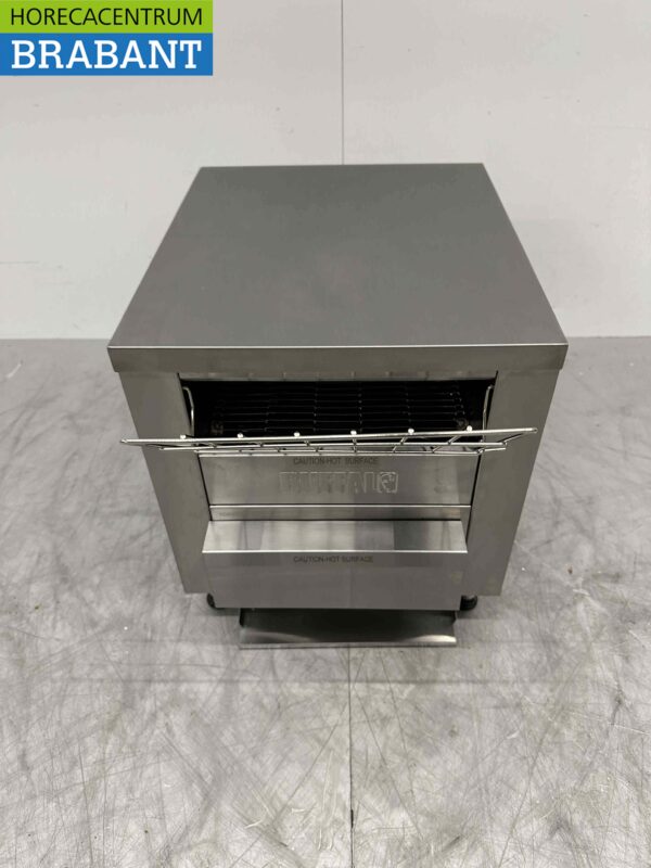 RVS Buffalo DB175 Doorloop toaster Broodrooster Conveyor oven 400 stuks 230V Horeca