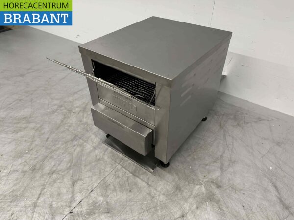 RVS Buffalo DB175 Doorloop toaster Broodrooster Conveyor oven 400 stuks 230V Horeca - Afbeelding 4