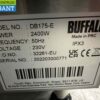 RVS Buffalo DB175 Doorloop toaster Broodrooster Conveyor oven 400 stuks 230V Horeca - Afbeelding 6