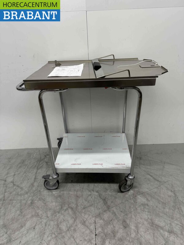 RVS Oven Steamer inrijwagen 58 cm Horeca