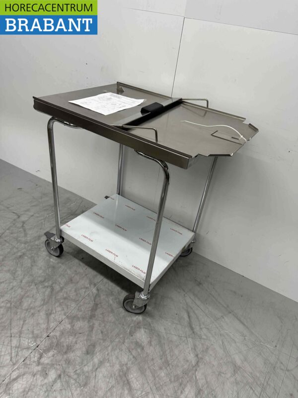 RVS Oven Steamer inrijwagen 58 cm Horeca - Afbeelding 2