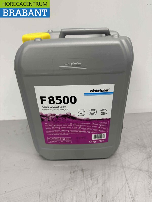 Winterhalter F 8500 F8500 12 kg Universele Vaatwasmiddel Zeep Reinigingsmiddel voor vaatwassers Horeca