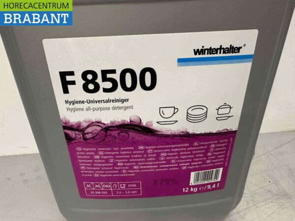 Winterhalter F 8500 F8500 12 kg Universele Vaatwasmiddel Zeep Reinigingsmiddel voor vaatwassers Horeca - Afbeelding 4