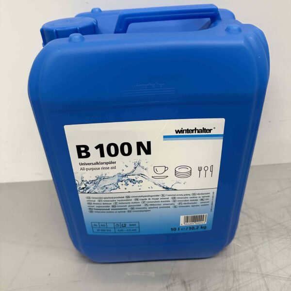 Winterhalter B 100 N 10 liter Universeel Naglansmiddel voor vaatwasser en glazenspoelmachine Horeca