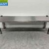 RVS Premium line Etagère Brug 120 x 30 x 35 cm Horeca