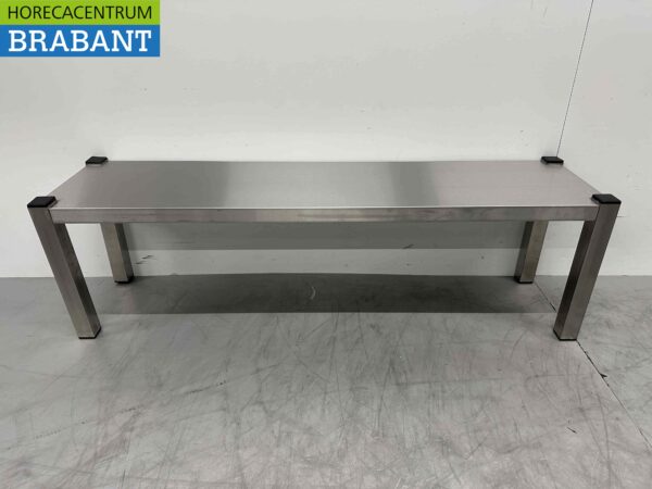 RVS Premium line Etagère Brug 120 x 30 x 35 cm Horeca