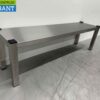 RVS Premium line Etagère Brug 120 x 30 x 35 cm Horeca - Afbeelding 2