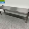 RVS Premium line Etagère Brug 120 x 30 x 35 cm Horeca - Afbeelding 3