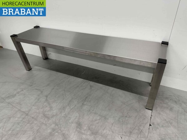 RVS Premium line Etagère Brug 120 x 30 x 35 cm Horeca - Afbeelding 3