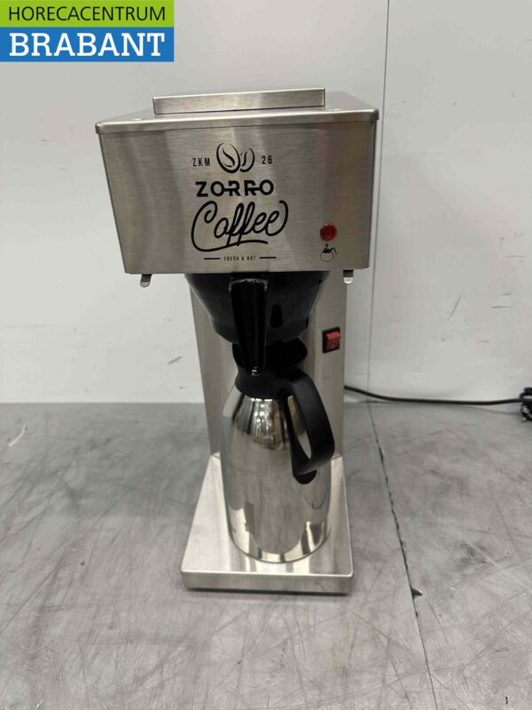 RVS Zorro ZKM26 Koffiemachine Koffieautomaat met thermoskan 230V Horeca