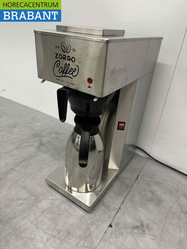 RVS Zorro ZKM26 Koffiemachine Koffieautomaat met thermoskan 230V Horeca - Afbeelding 2