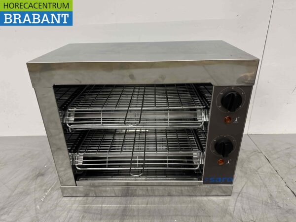 RVS Saro Busso T2 Salamander Quartzgrill Toaster 44 cm 230V Horeca