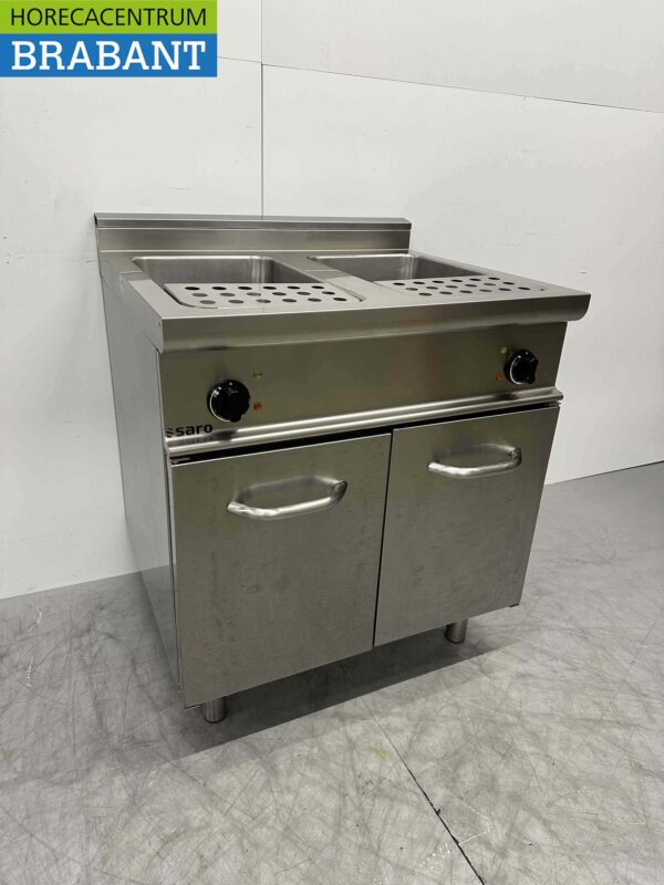 RVS Saro pastakoker 2 x 28 liter 400V Horeca - Afbeelding 3