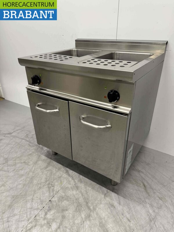 RVS Saro pastakoker 2 x 28 liter 400V Horeca - Afbeelding 4