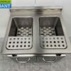RVS Saro pastakoker 2 x 28 liter 400V Horeca - Afbeelding 6