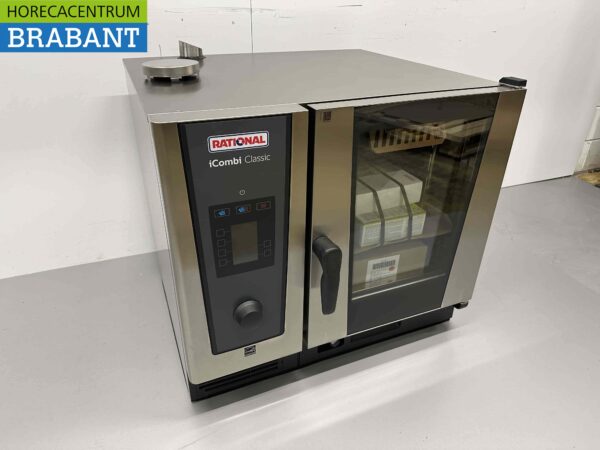 RVS Rational iCombi Classic 6-1/1E Combisteamer Steamer oven 400V Horeca - Afbeelding 2