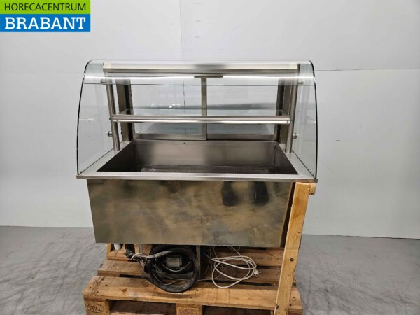 RVS NordCap Inbouw Koelbuffet buffet Gekoeld 112,5 cm 230V Horeca