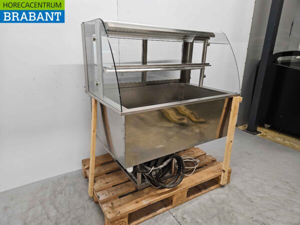 RVS NordCap Inbouw Koelbuffet buffet Gekoeld 112,5 cm 230V Horeca - Afbeelding 3