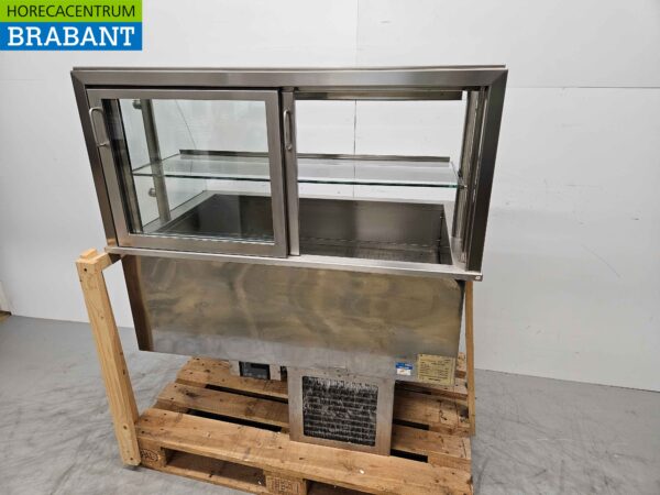 RVS NordCap Inbouw Koelbuffet buffet Gekoeld 112,5 cm 230V Horeca - Afbeelding 4
